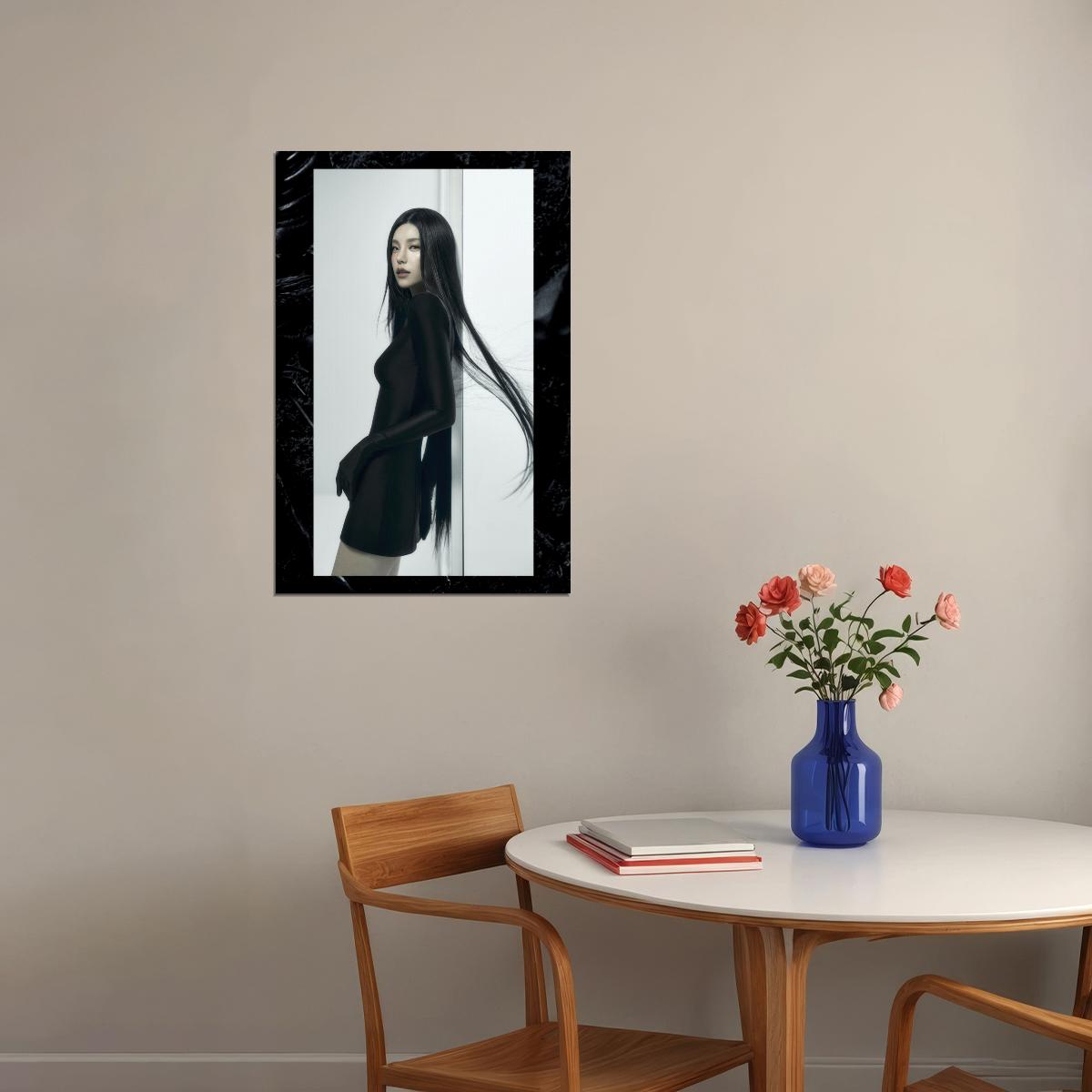 Itzy Yeji Poster Air Album Concept Photo Print K-Pop Home Decor For Living Room Aesthetic Kpop Female Girl Group - xonomax