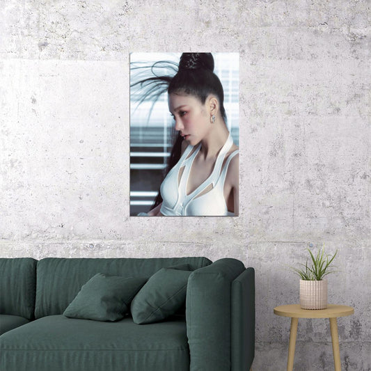 Itzy Yeji Poster Air Album Concept Photo Print K-Pop Home Decor For Living Room Aesthetic Kpop Female Girl Group - xonomax