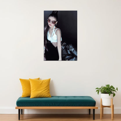 Itzy Yeji Poster Air Album Concept Photo Print K-Pop Home Decor For Living Room Aesthetic Kpop Female Girl Group - xonomax