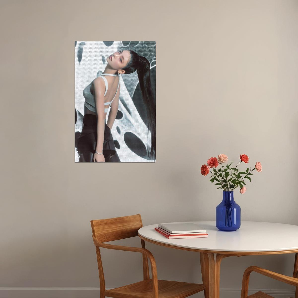 Itzy Yeji Poster Air Album Concept Photo Print K-Pop Home Decor For Living Room Aesthetic Kpop Female Girl Group - xonomax