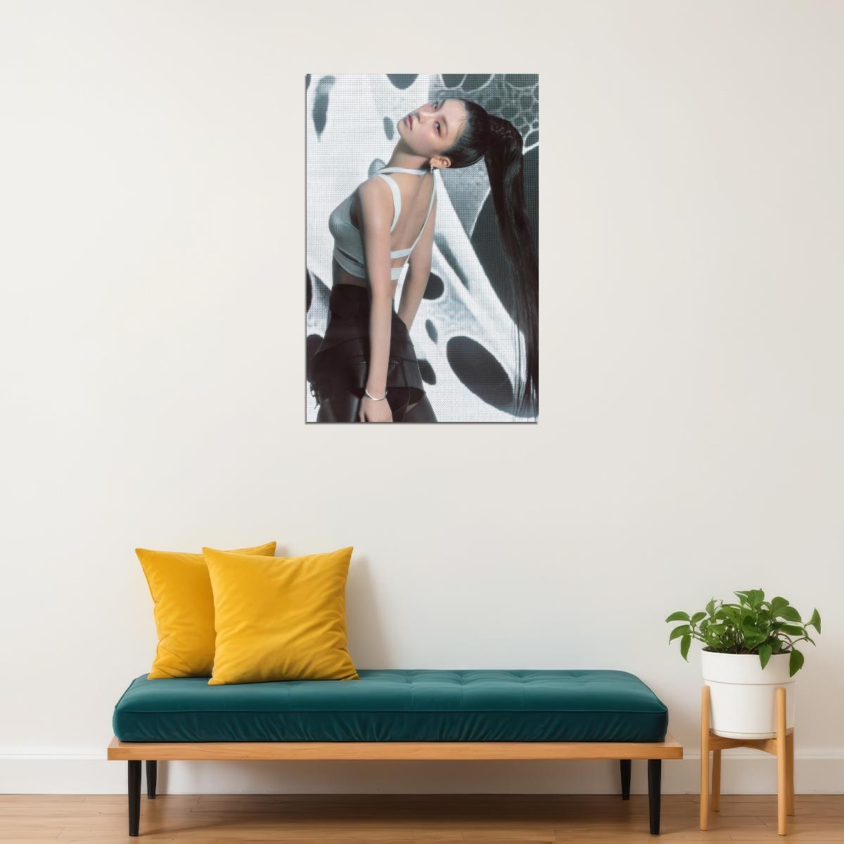 Itzy Yeji Poster Air Album Concept Photo Print K-Pop Home Decor For Living Room Aesthetic Kpop Female Girl Group - xonomax