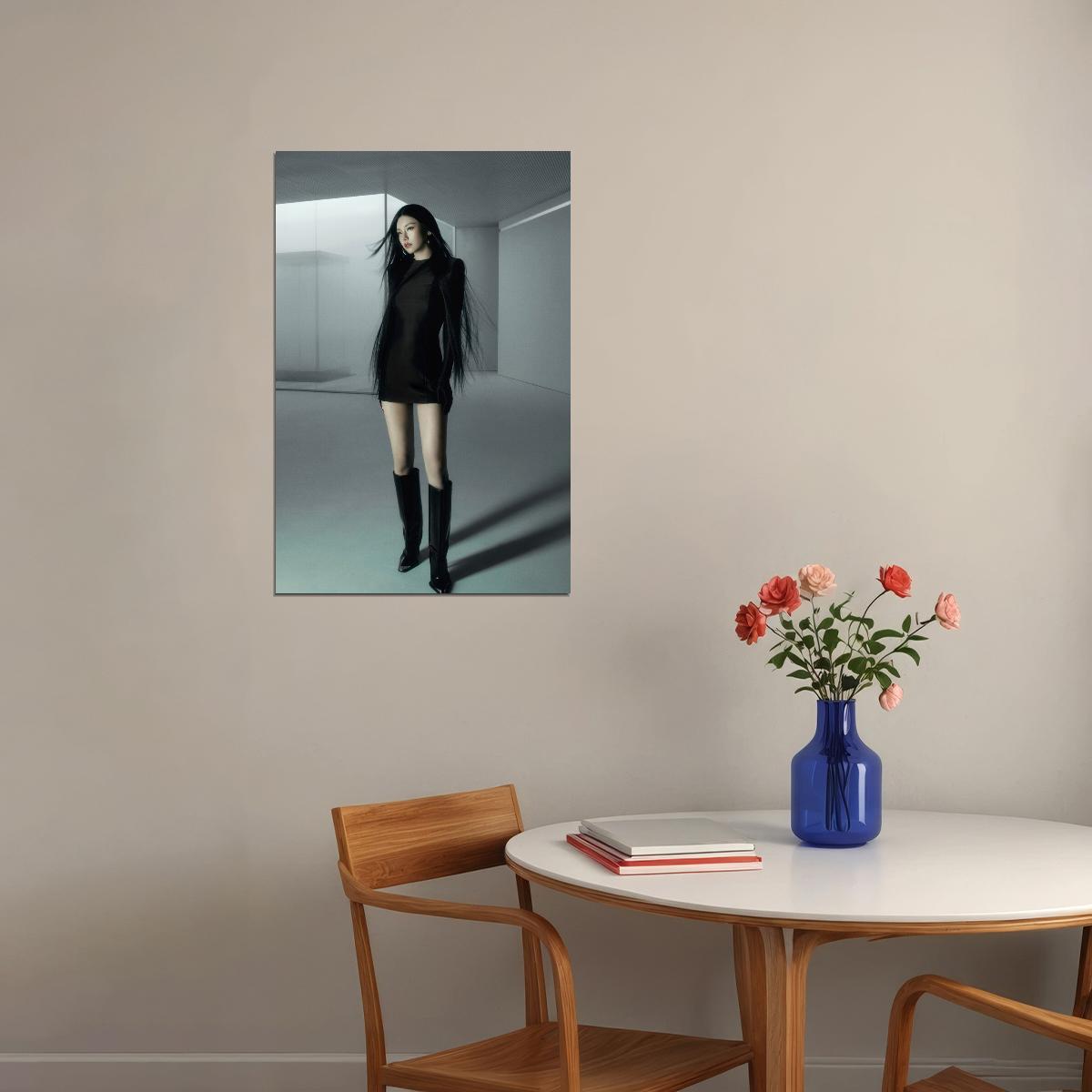 Itzy Yeji Poster Air Album Concept Photo Print K-Pop Home Decor For Living Room Aesthetic Kpop Female Girl Group - xonomax