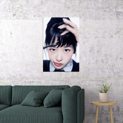 Ive Anyujin Poster Empathy Album Concept Photo Print K-Pop Home Decor For Living Room Aesthetic Kpop Female Girl Group - xonomax