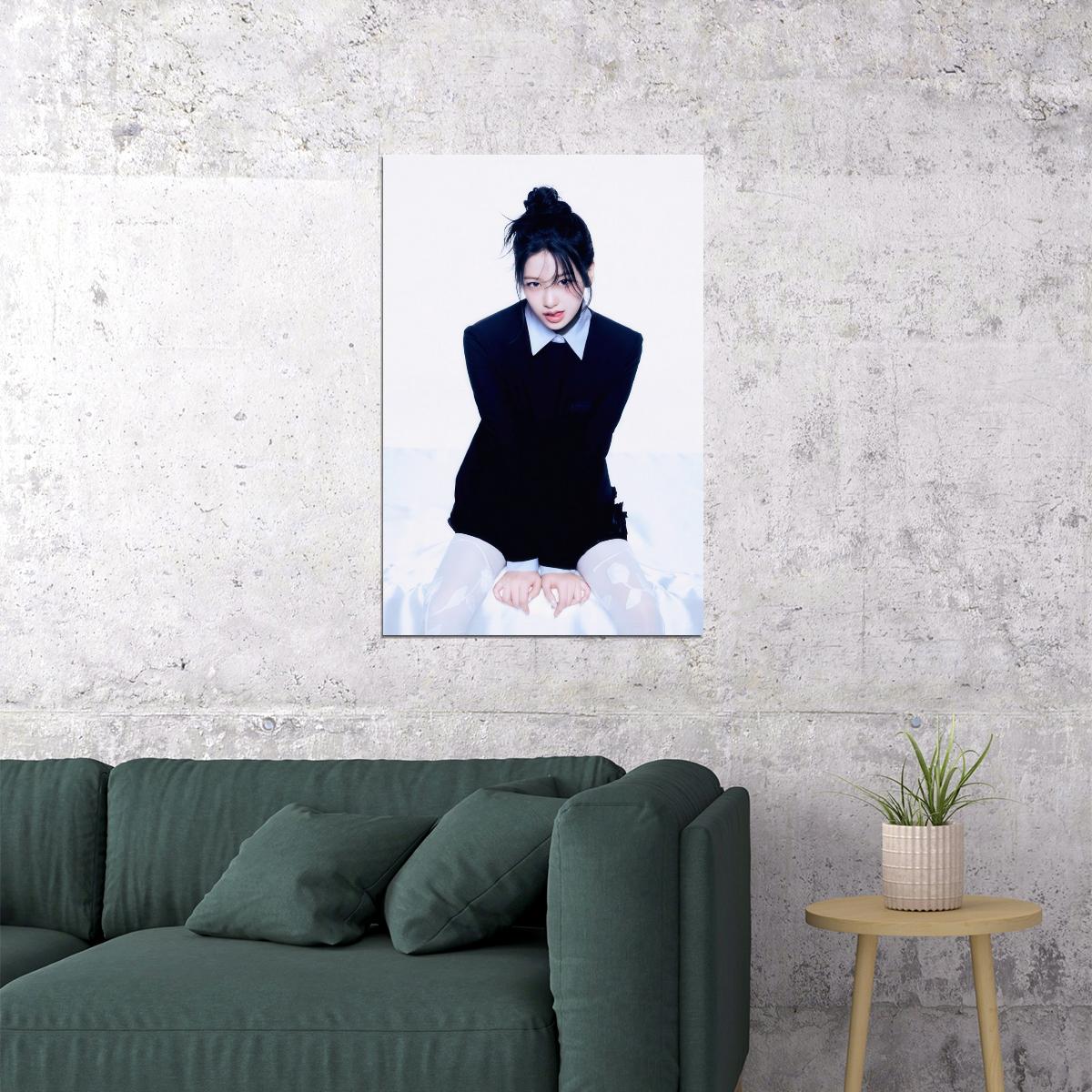 Ive Anyujin Poster Empathy Album Concept Photo Print K-Pop Home Decor For Living Room Aesthetic Kpop Female Girl Group - xonomax