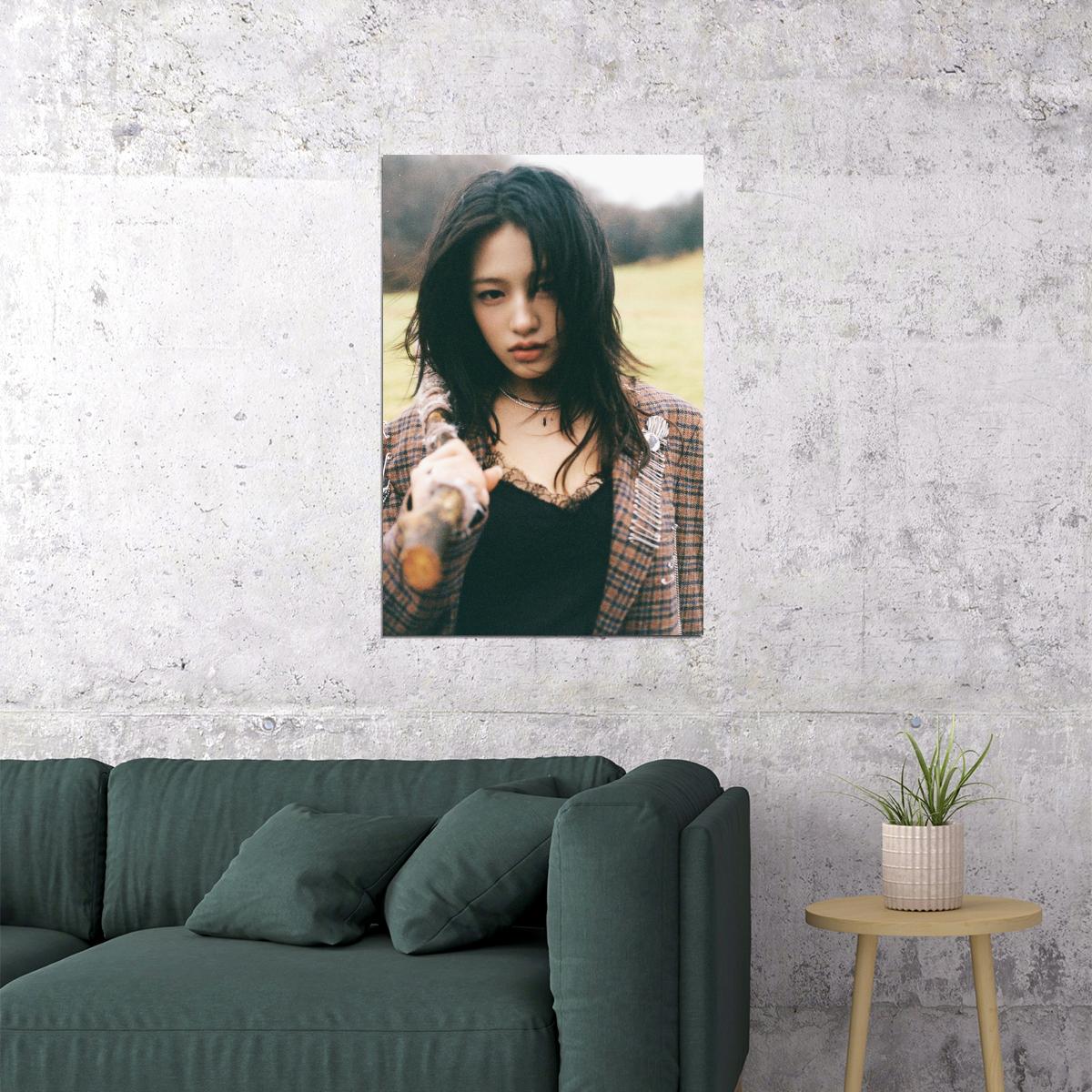 Ive Anyujin Poster Empathy Album Concept Photo Print K-Pop Home Decor For Living Room Aesthetic Kpop Female Girl Group - xonomax