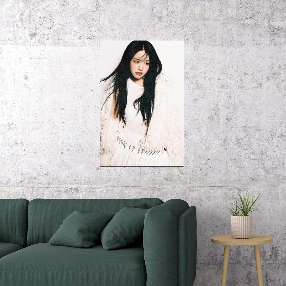 Ive Anyujin Poster Empathy Album Concept Photo Print K-Pop Home Decor For Living Room Aesthetic Kpop Female Girl Group