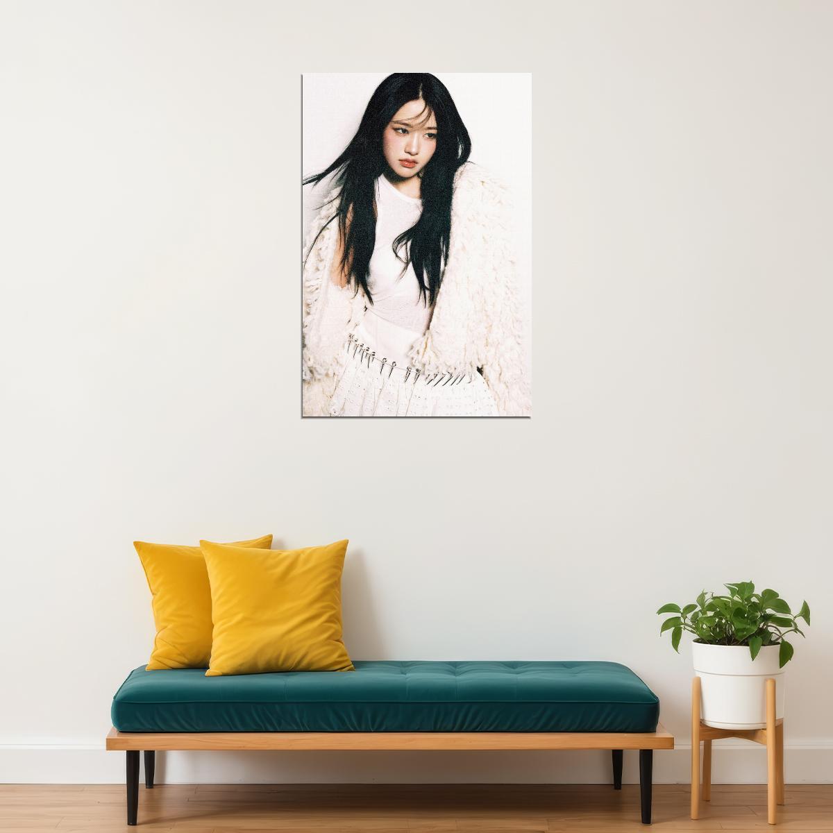 Ive Anyujin Poster Empathy Album Concept Photo Print K-Pop Home Decor For Living Room Aesthetic Kpop Female Girl Group