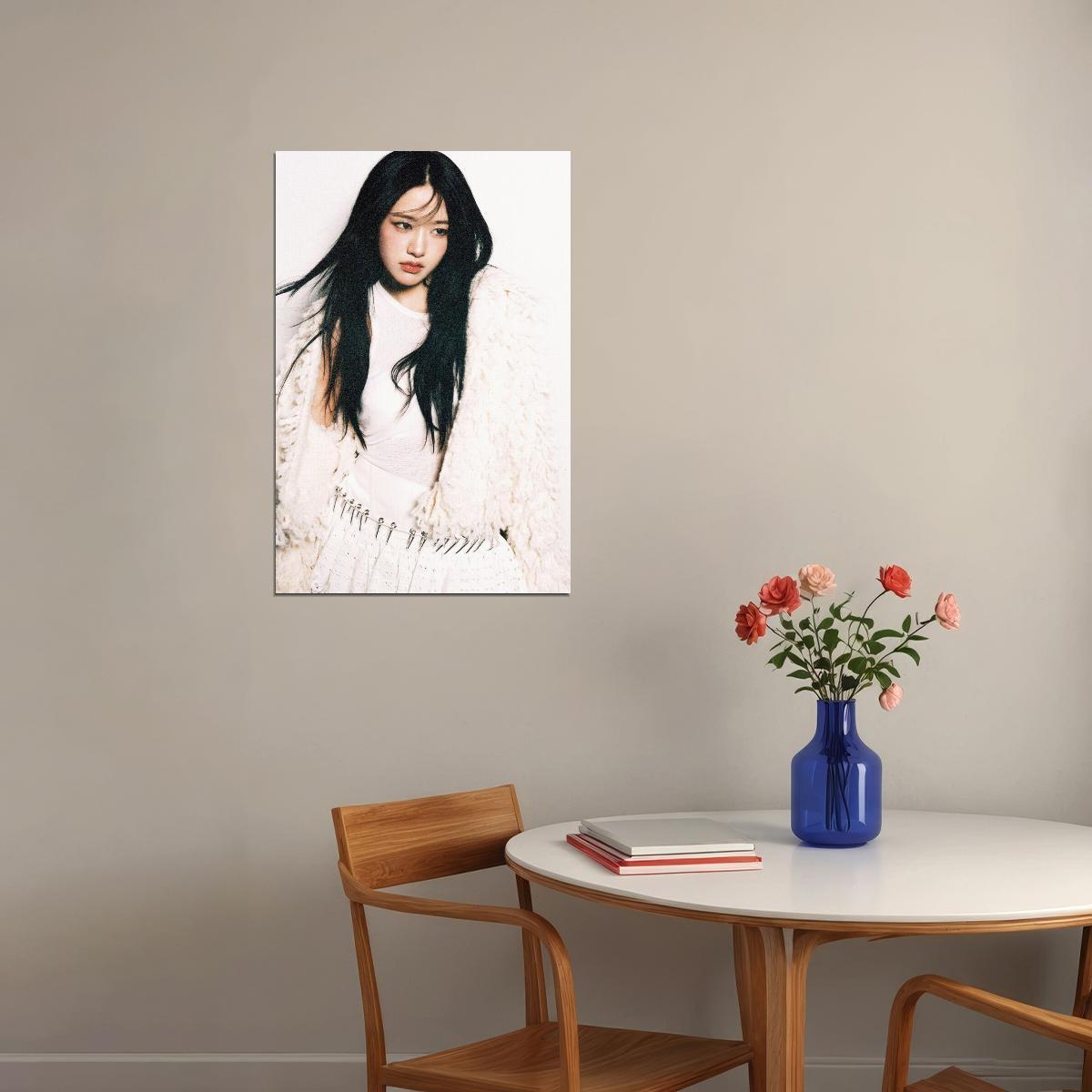 Ive Anyujin Poster Empathy Album Concept Photo Print K-Pop Home Decor For Living Room Aesthetic Kpop Female Girl Group