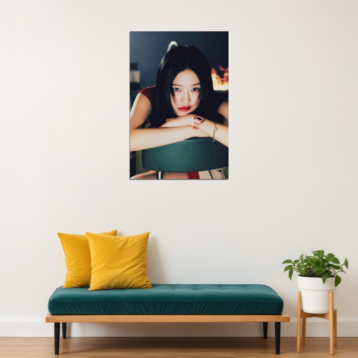 Ive Anyujin Poster Empathy Album Concept Photo Print K-Pop Home Decor For Living Room Aesthetic Kpop Female Girl Group - xonomax