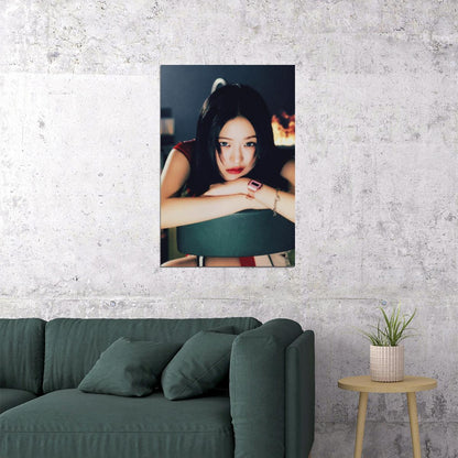 Ive Anyujin Poster Empathy Album Concept Photo Print K-Pop Home Decor For Living Room Aesthetic Kpop Female Girl Group - xonomax