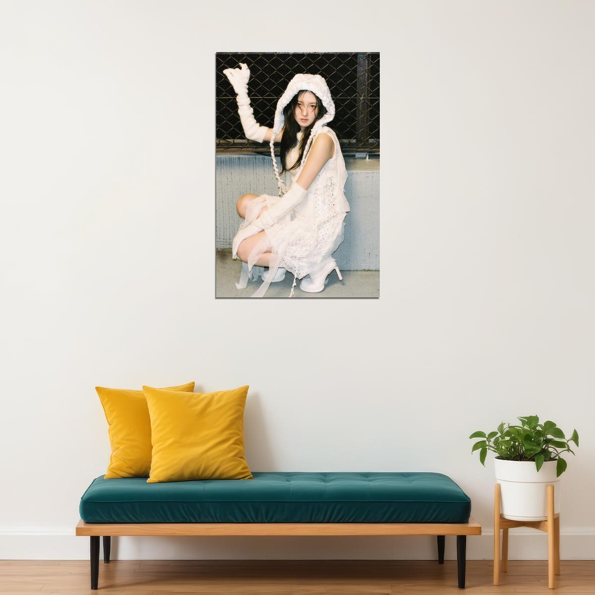 Ive Gaeul Poster Empathy Album Concept Photo Print K-Pop Home Decor For Living Room Aesthetic Kpop Female Girl Group - xonomax