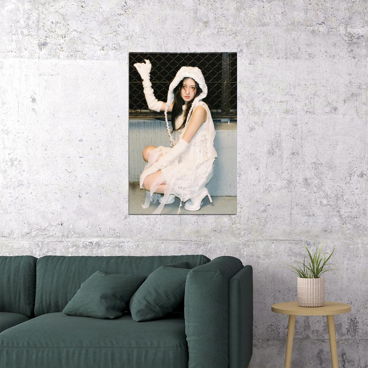 Ive Gaeul Poster Empathy Album Concept Photo Print K-Pop Home Decor For Living Room Aesthetic Kpop Female Girl Group - xonomax