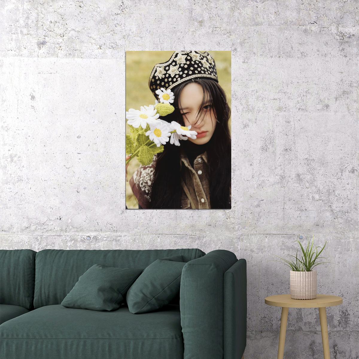 Ive Gaeul Poster Empathy Album Concept Photo Print K-Pop Home Decor For Living Room Aesthetic Kpop Female Girl Group - xonomax