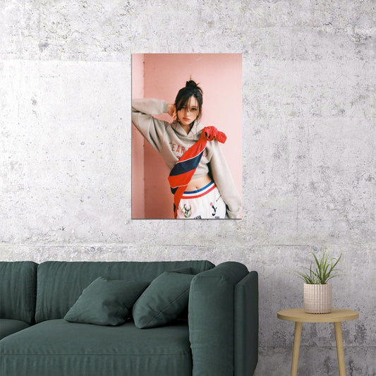 Ive Gaeul Poster Empathy Album Concept Photo Print K-Pop Home Decor For Living Room Aesthetic Kpop Female Girl Group - xonomax