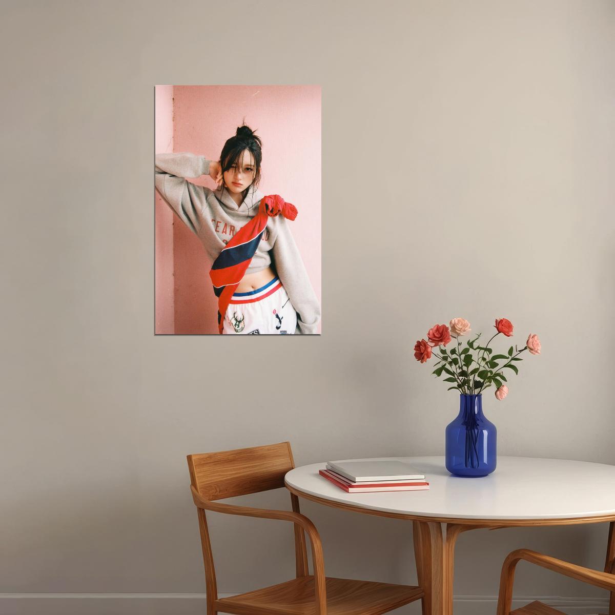 Ive Gaeul Poster Empathy Album Concept Photo Print K-Pop Home Decor For Living Room Aesthetic Kpop Female Girl Group - xonomax