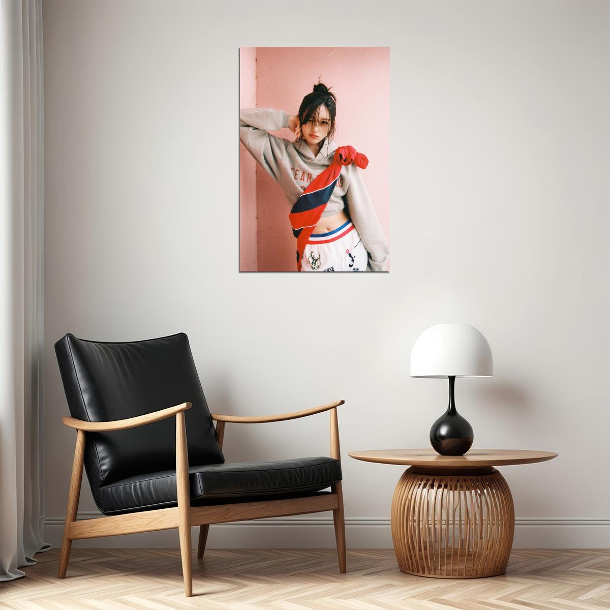 Ive Gaeul Poster Empathy Album Concept Photo Print K-Pop Home Decor For Living Room Aesthetic Kpop Female Girl Group - xonomax