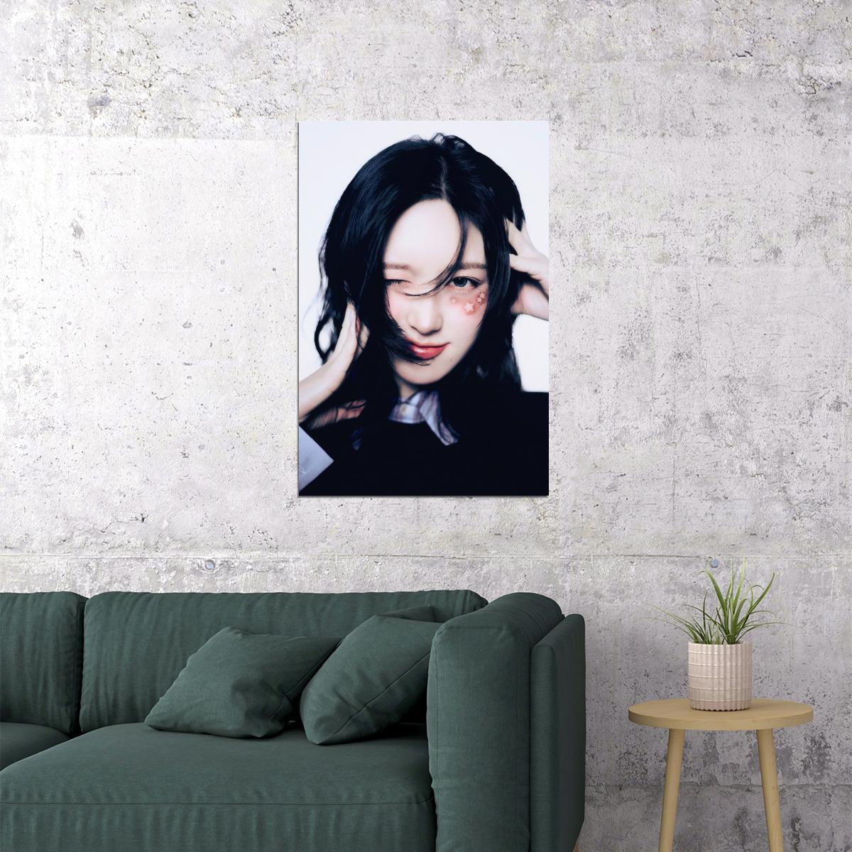 Ive Gaeul Poster Empathy Album Concept Photo Print K-Pop Home Decor For Living Room Aesthetic Kpop Female Girl Group - xonomax