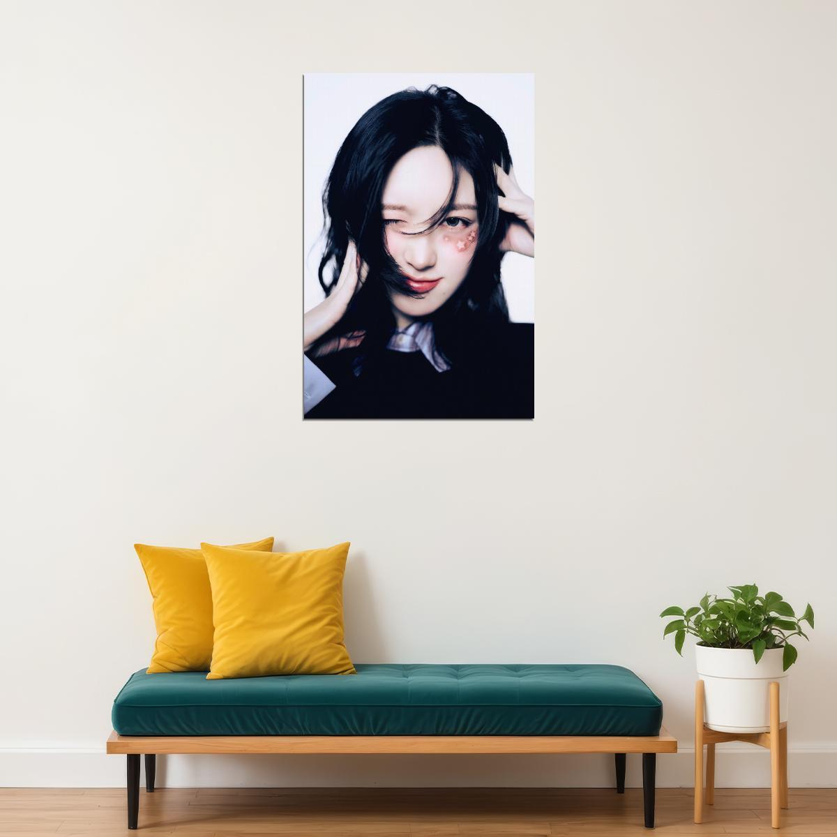 Ive Gaeul Poster Empathy Album Concept Photo Print K-Pop Home Decor For Living Room Aesthetic Kpop Female Girl Group - xonomax