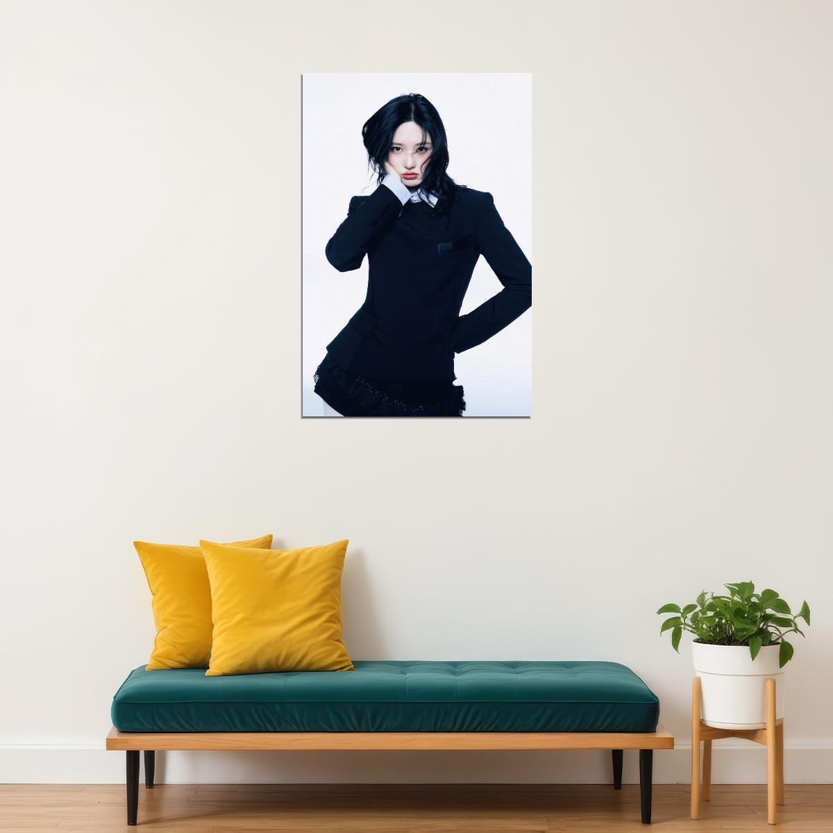 Ive Gaeul Poster Empathy Album Concept Photo Print K-Pop Home Decor For Living Room Aesthetic Kpop Female Girl Group - xonomax