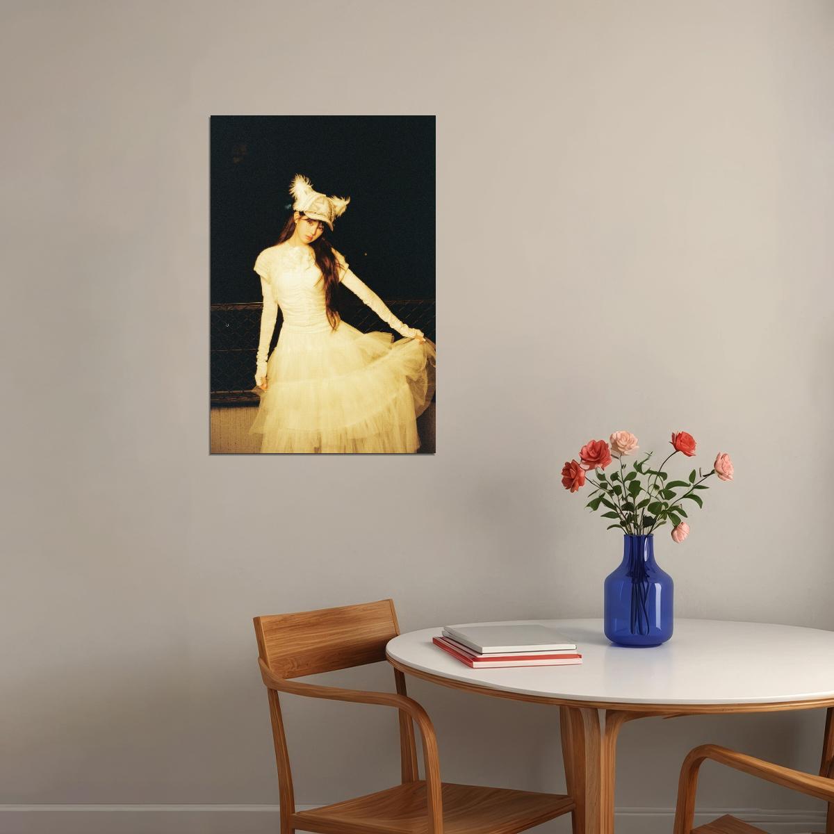 Ive Jangwonyoung Poster Empathy Album Concept Photo Print K-Pop Home Decor For Living Room Aesthetic Kpop Female Girl Group - xonomax