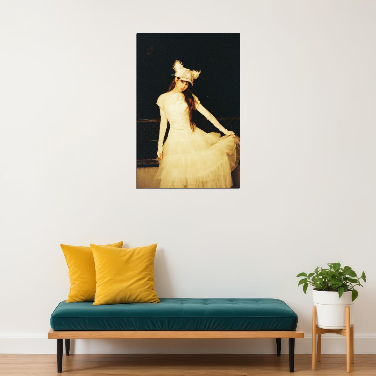 Ive Jangwonyoung Poster Empathy Album Concept Photo Print K-Pop Home Decor For Living Room Aesthetic Kpop Female Girl Group - xonomax