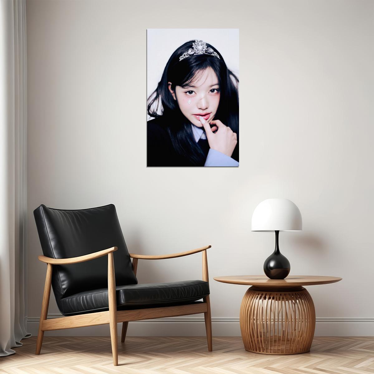 Ive Jangwonyoung Poster Empathy Album Concept Photo Print K-Pop Home Decor For Living Room Aesthetic Kpop Female Girl Group - xonomax