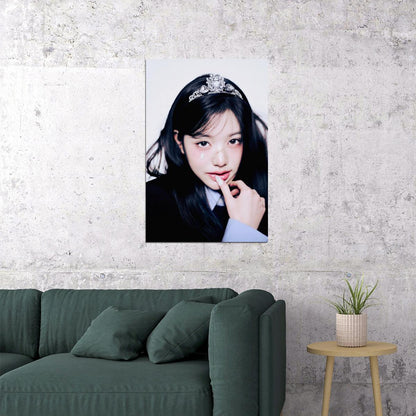Ive Jangwonyoung Poster Empathy Album Concept Photo Print K-Pop Home Decor For Living Room Aesthetic Kpop Female Girl Group - xonomax
