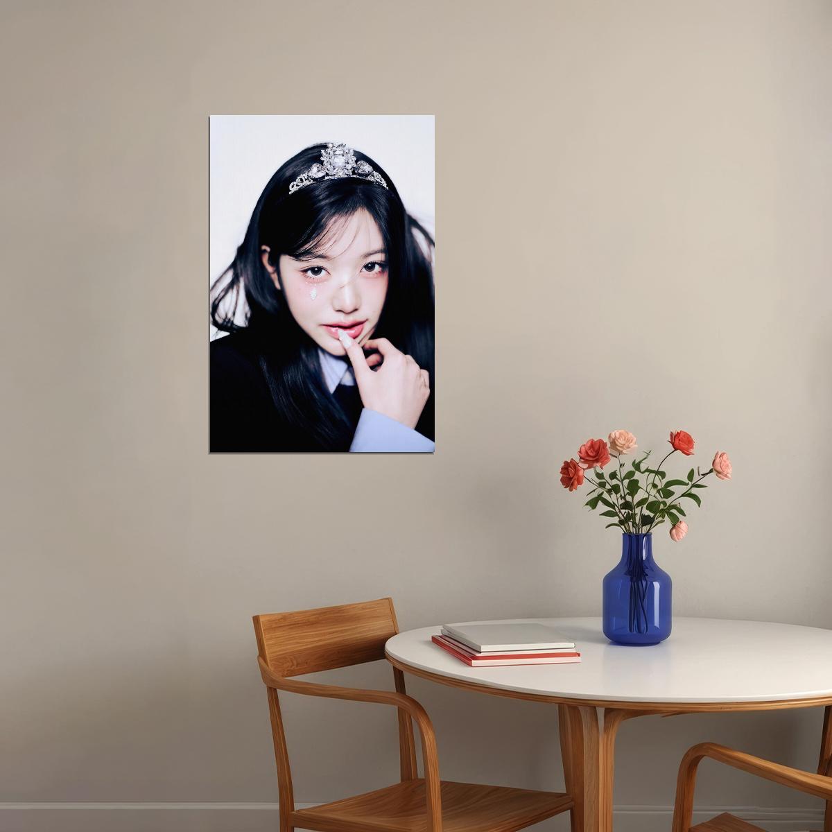 Ive Jangwonyoung Poster Empathy Album Concept Photo Print K-Pop Home Decor For Living Room Aesthetic Kpop Female Girl Group - xonomax