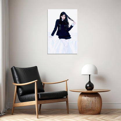 Ive Jangwonyoung Poster Empathy Album Concept Photo Print K-Pop Home Decor For Living Room Aesthetic Kpop Female Girl Group - xonomax