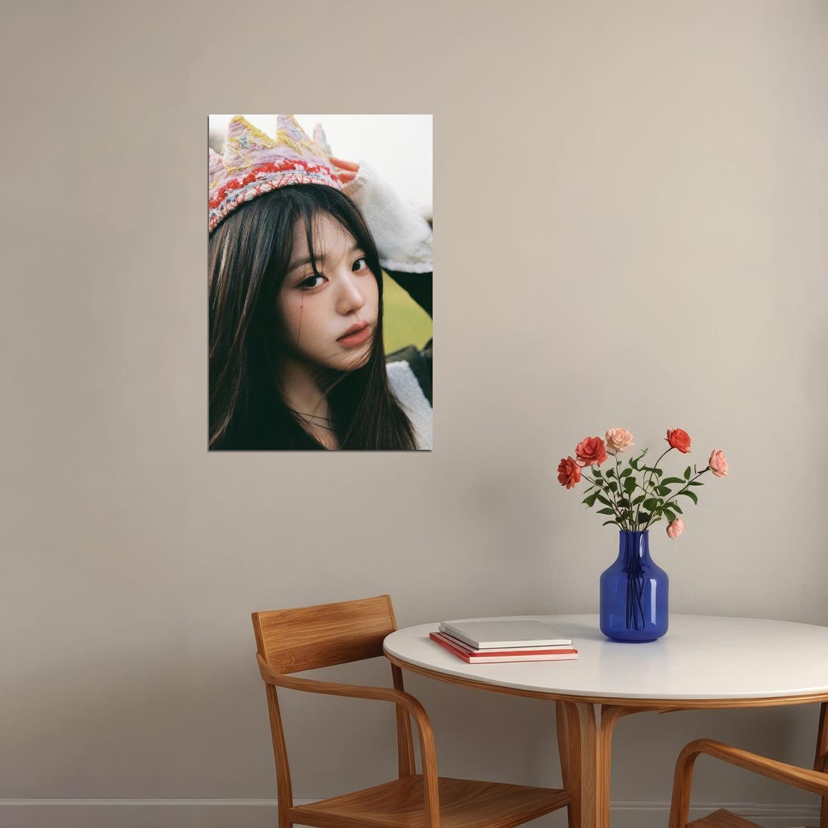 Ive Jangwonyoung Poster Empathy Album Concept Photo Print K-Pop Home Decor For Living Room Aesthetic Kpop Female Girl Group - xonomax