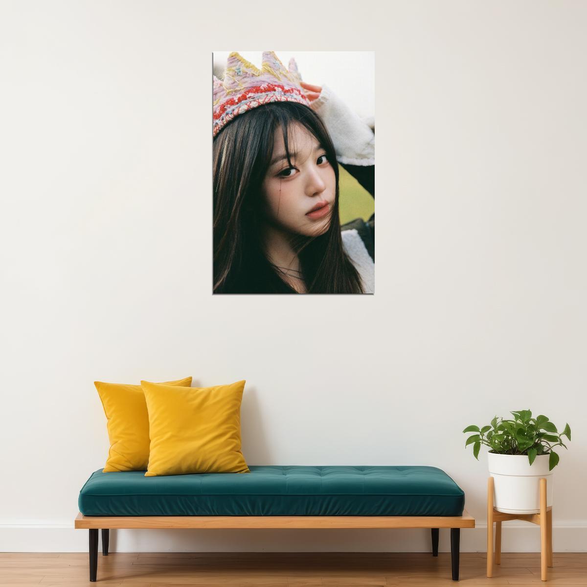 Ive Jangwonyoung Poster Empathy Album Concept Photo Print K-Pop Home Decor For Living Room Aesthetic Kpop Female Girl Group - xonomax