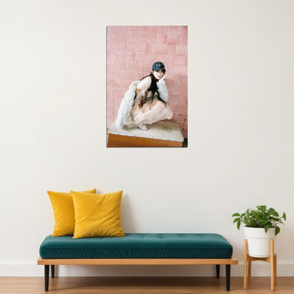 Ive Jangwonyoung Poster Empathy Album Concept Photo Print K-Pop Home Decor For Living Room Aesthetic Kpop Female Girl Group - xonomax