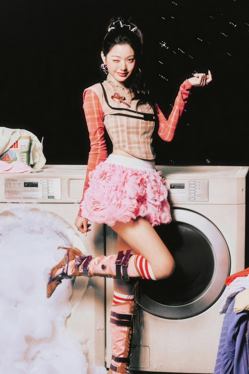 Ive Jangwonyoung Poster Empathy Album Concept Photo Print K-Pop Home Decor For Living Room Aesthetic Kpop Female Girl Group - xonomax