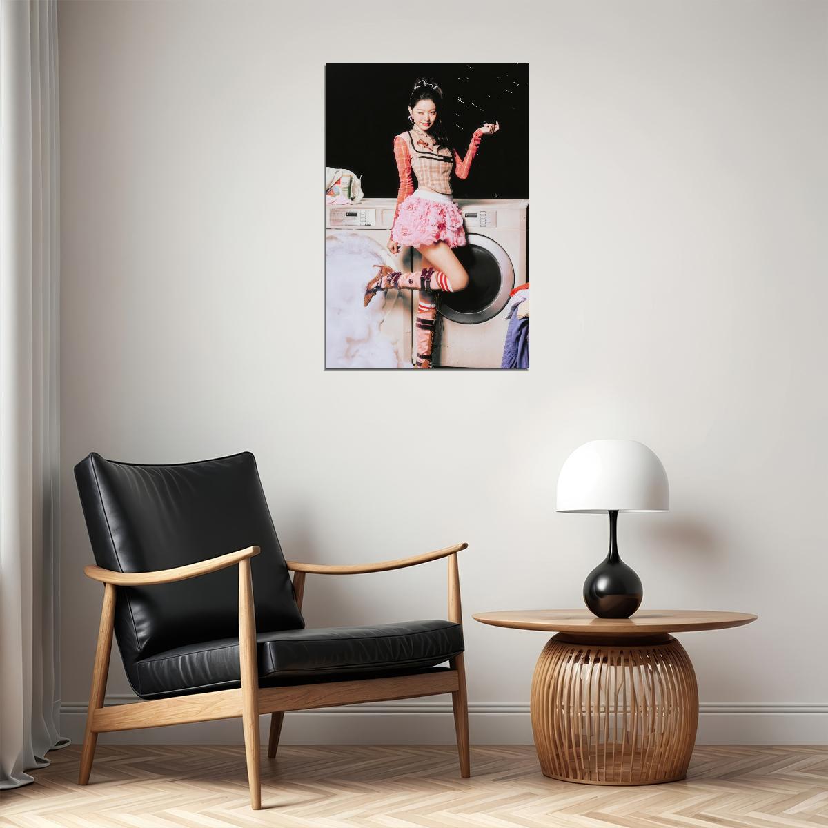 Ive Jangwonyoung Poster Empathy Album Concept Photo Print K-Pop Home Decor For Living Room Aesthetic Kpop Female Girl Group - xonomax
