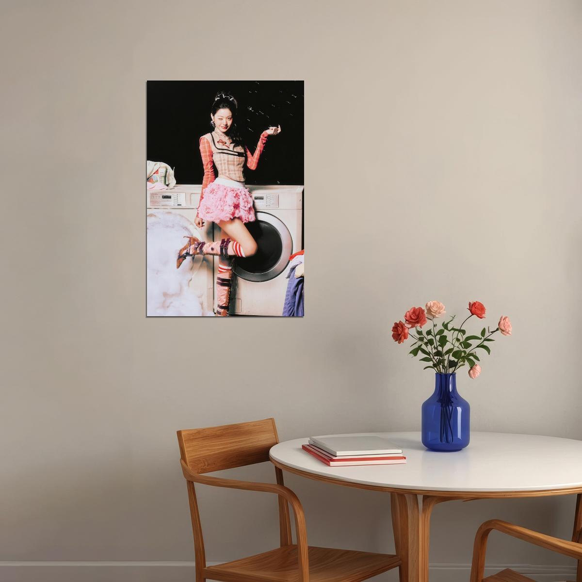 Ive Jangwonyoung Poster Empathy Album Concept Photo Print K-Pop Home Decor For Living Room Aesthetic Kpop Female Girl Group - xonomax