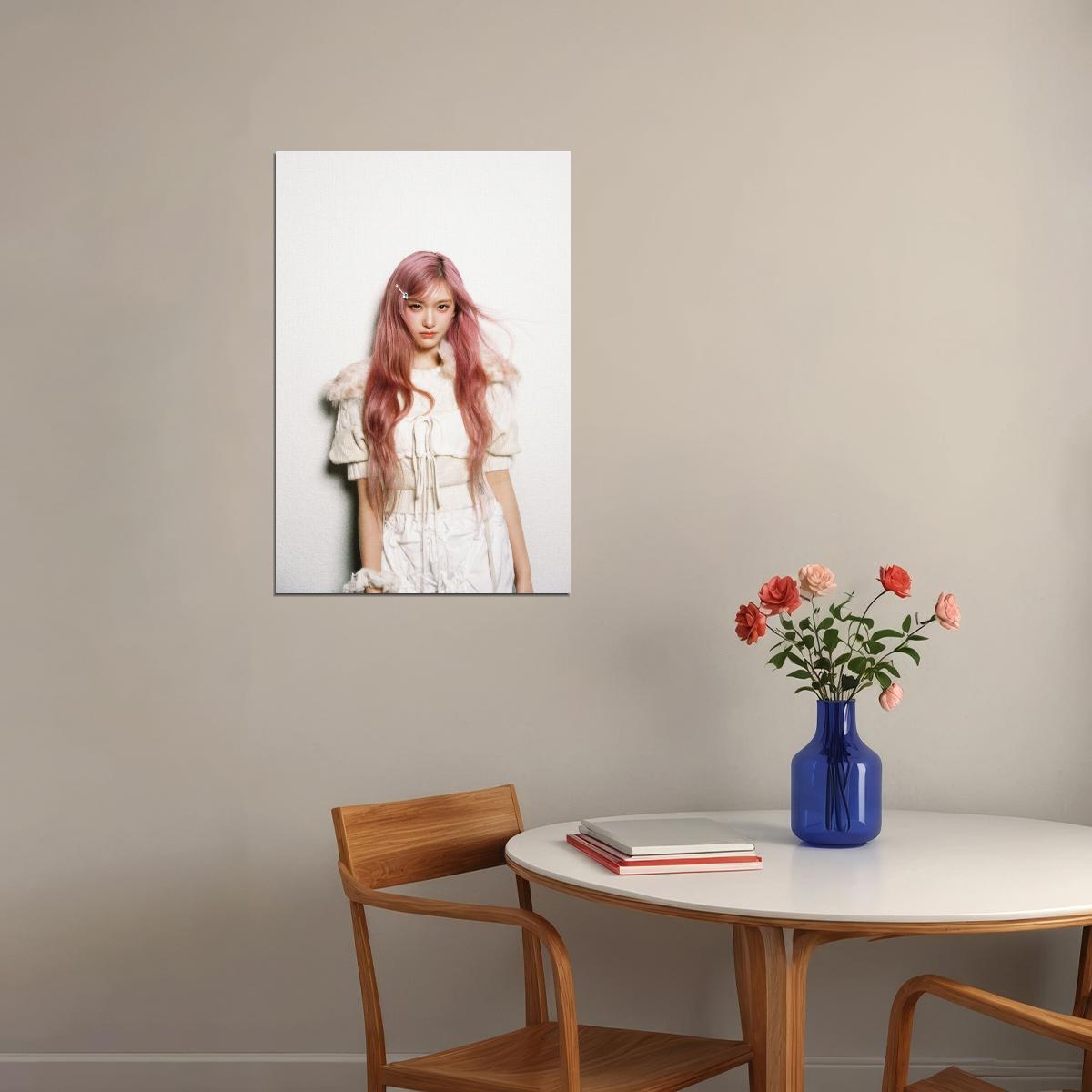 Ive Leeseo Poster Empathy Album Concept Photo Print K-Pop Home Decor For Living Room Aesthetic Kpop Female Girl Group - xonomax