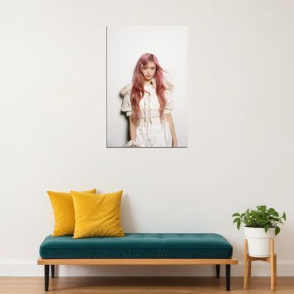 Ive Leeseo Poster Empathy Album Concept Photo Print K-Pop Home Decor For Living Room Aesthetic Kpop Female Girl Group - xonomax