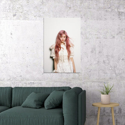 Ive Leeseo Poster Empathy Album Concept Photo Print K-Pop Home Decor For Living Room Aesthetic Kpop Female Girl Group - xonomax