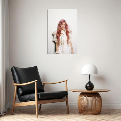 Ive Leeseo Poster Empathy Album Concept Photo Print K-Pop Home Decor For Living Room Aesthetic Kpop Female Girl Group - xonomax