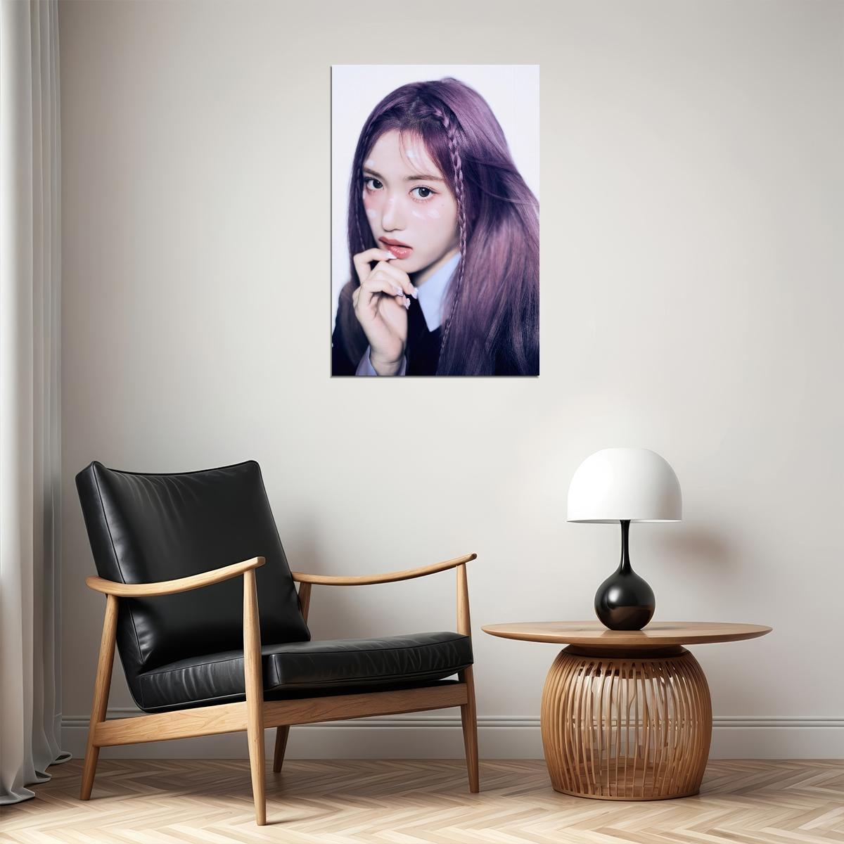 Ive Leeseo Poster Empathy Album Concept Photo Print K-Pop Home Decor For Living Room Aesthetic Kpop Female Girl Group - xonomax