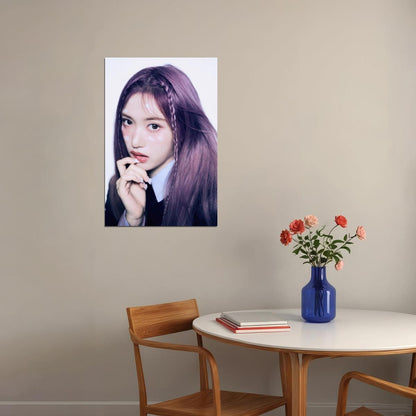 Ive Leeseo Poster Empathy Album Concept Photo Print K-Pop Home Decor For Living Room Aesthetic Kpop Female Girl Group - xonomax