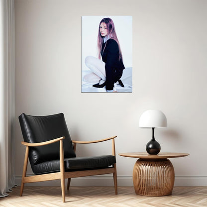 Ive Leeseo Poster Empathy Album Concept Photo Print K-Pop Home Decor For Living Room Aesthetic Kpop Female Girl Group - xonomax