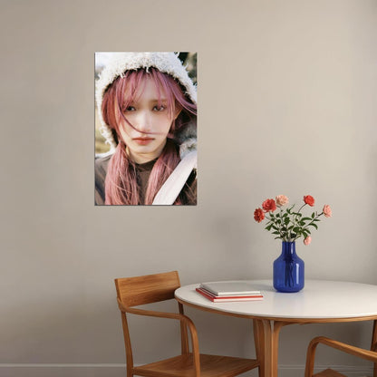Ive Leeseo Poster Empathy Album Concept Photo Print K-Pop Home Decor For Living Room Aesthetic Kpop Female Girl Group - xonomax