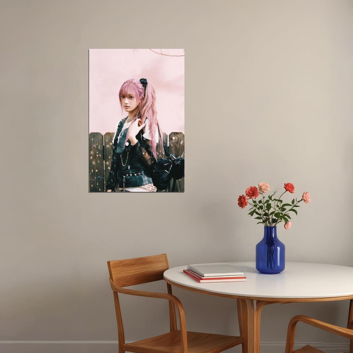 Ive Leeseo Poster Empathy Album Concept Photo Print K-Pop Home Decor For Living Room Aesthetic Kpop Female Girl Group - xonomax