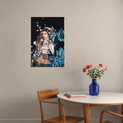 Ive Leeseo Poster Empathy Album Concept Photo Print K-Pop Home Decor For Living Room Aesthetic Kpop Female Girl Group - xonomax