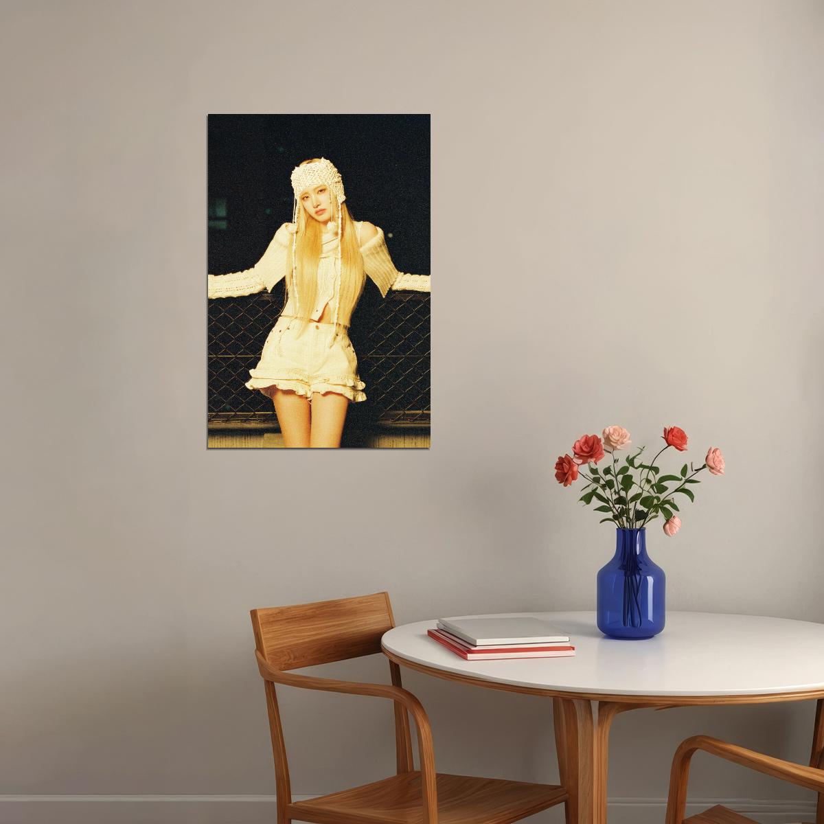 Ive Liz Poster Empathy Album Concept Photo Print K-Pop Home Decor For Living Room Aesthetic Kpop Female Girl Group - xonomax