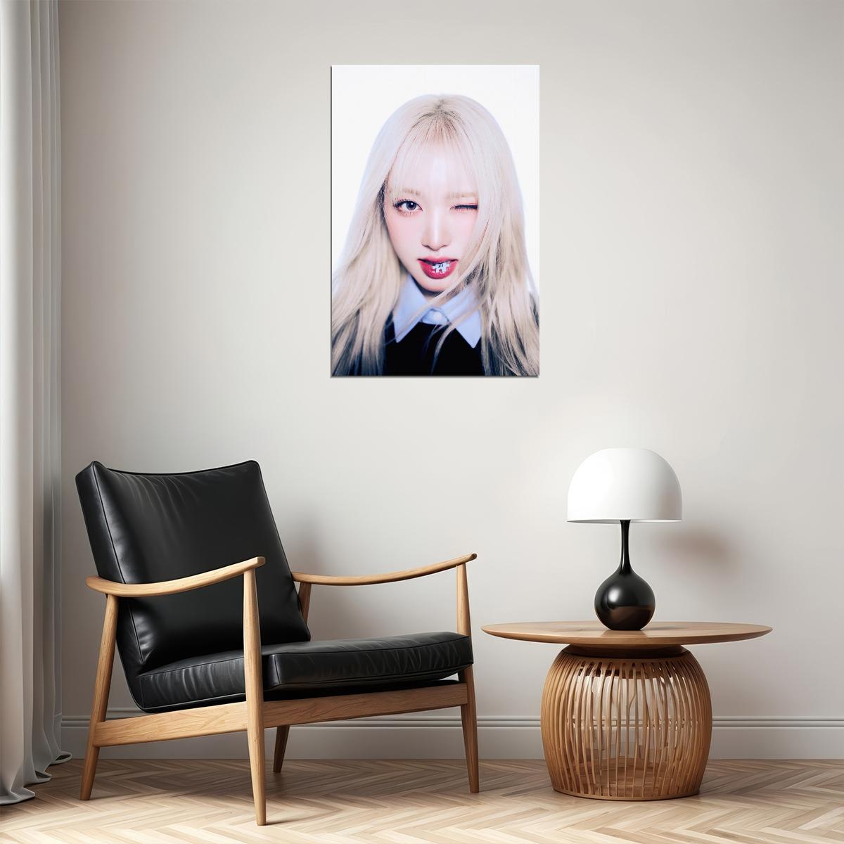 Ive Liz Poster Empathy Album Concept Photo Print K-Pop Home Decor For Living Room Aesthetic Kpop Female Girl Group - xonomax