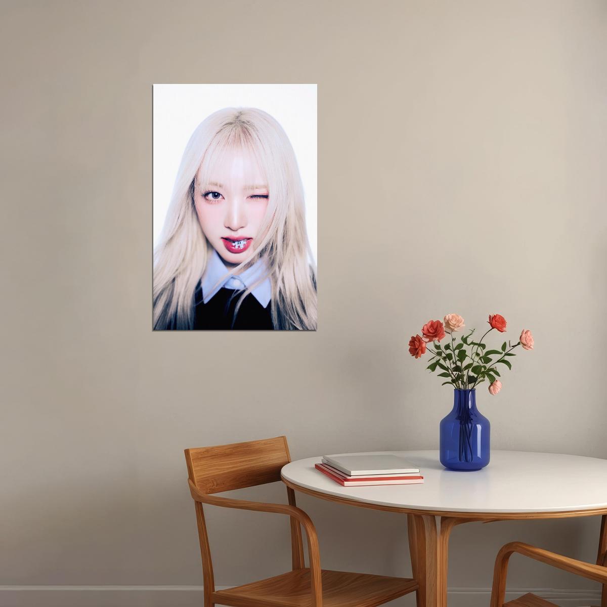 Ive Liz Poster Empathy Album Concept Photo Print K-Pop Home Decor For Living Room Aesthetic Kpop Female Girl Group - xonomax