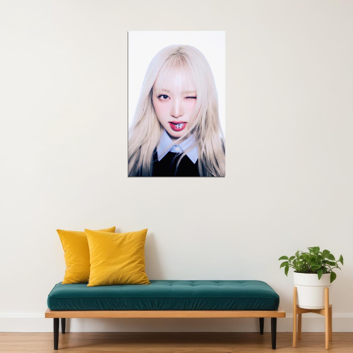 Ive Liz Poster Empathy Album Concept Photo Print K-Pop Home Decor For Living Room Aesthetic Kpop Female Girl Group - xonomax