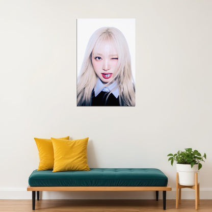 Ive Liz Poster Empathy Album Concept Photo Print K-Pop Home Decor For Living Room Aesthetic Kpop Female Girl Group - xonomax
